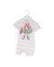 A Pink Short Sleeve Rompers from Stella McCartney in size 6-12M for girl. (Front View)