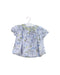 A Blue Short Sleeve Tops from Bonpoint in size 3-6M for girl. (Front View)
