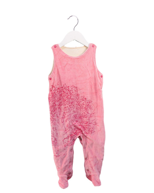 A Pink Sleeveless Jumpsuits from Kaloo in size 12-18M for girl. (Front View)
