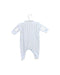 A Blue Long Sleeve Jumpsuits from Petit Bateau in size 0-3M for boy. (Back View)
