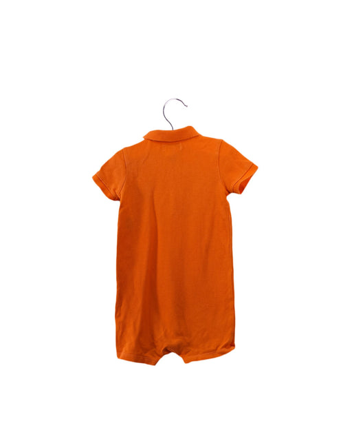 A Orange Short Sleeve Rompers from Ralph Lauren in size 6-12M for boy. (Front View)