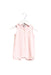 A Pink Sleeveless Rompers from Armani in size 3-6M for girl. (Front View)