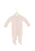 A Pink Long Sleeve Jumpsuits from Ralph Lauren in size 3-6M for girl. (Front View)