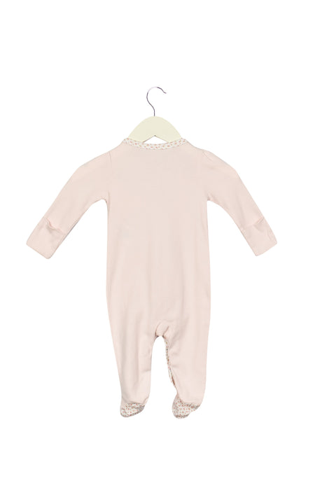 A Pink Long Sleeve Jumpsuits from Ralph Lauren in size 3-6M for girl. (Back View)