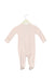 A Pink Long Sleeve Jumpsuits from Ralph Lauren in size 3-6M for girl. (Front View)