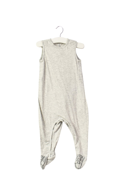 A Grey Sleeveless Jumpsuits from Little Marc Jacobs in size 6-12M for neutral. (Front View)