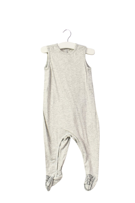 A Grey Sleeveless Jumpsuits from Little Marc Jacobs in size 6-12M for neutral. (Front View)