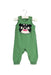 A Green Sleeveless Jumpsuits from Polarn O. Pyret in size 0-3M for neutral. (Front View)
