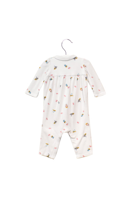 A White Long Sleeve Jumpsuits from Ralph Lauren in size 3-6M for girl. (Back View)