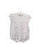 A White Short Sleeve Rompers from Ralph Lauren in size 3-6M for girl. (Front View)