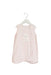 A Pink Sleeveless Rompers from Absorba in size 12-18M for girl. (Front View)