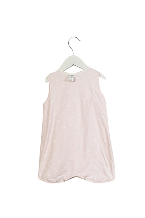 A Pink Sleeveless Rompers from Absorba in size 12-18M for girl. (Back View)