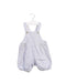 A Blue Overall Shorts from Tartine et Chocolat in size 6-12M for boy. (Front View)