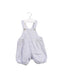 A Blue Overall Shorts from Tartine et Chocolat in size 6-12M for boy. (Front View)