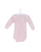 A White Long Sleeve Bodysuits from Petit Bateau in size 3-6M for girl. (Back View)
