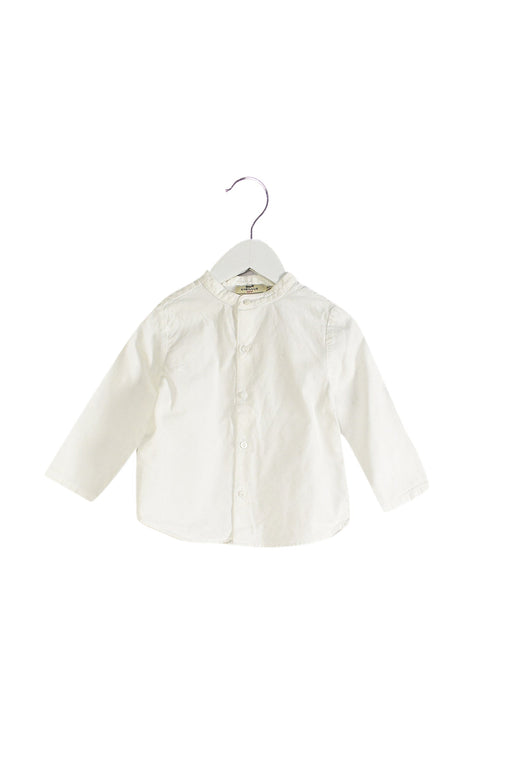 A White Shirts from Cyrillus in size 18-24M for boy. (Front View)