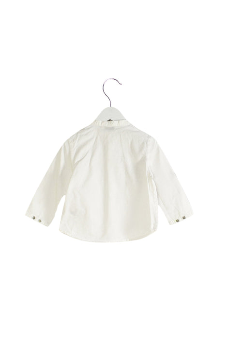 A White Shirts from Cyrillus in size 18-24M for boy. (Back View)