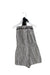 A Grey Sleeveless Rompers from Louis Louise in size 4T for girl. (Front View)