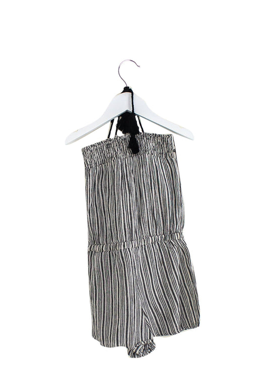 A Grey Sleeveless Rompers from Louis Louise in size 4T for girl. (Front View)