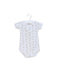 A White Short Sleeve Bodysuits from Chicco in size 3-6M for neutral. (Front View)