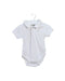 A White Short Sleeve Bodysuits from Jojo Maman Bébé in size 3-6M for boy. (Back View)