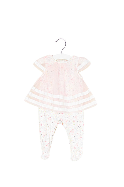 A Pink Short Sleeve Jumpsuits from Camilla in size 0-3M for girl. (Front View)