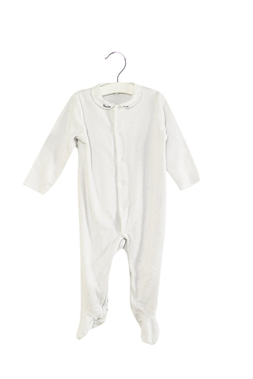 A White Long Sleeve Jumpsuits from Cyrillus in size 18-24M for girl. (Front View)