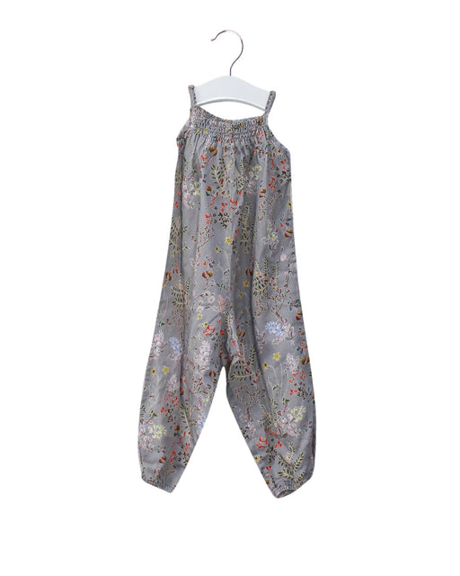 A Grey Sleeveless Jumpsuits from Christina Rohde in size 6-12M for girl. (Front View)