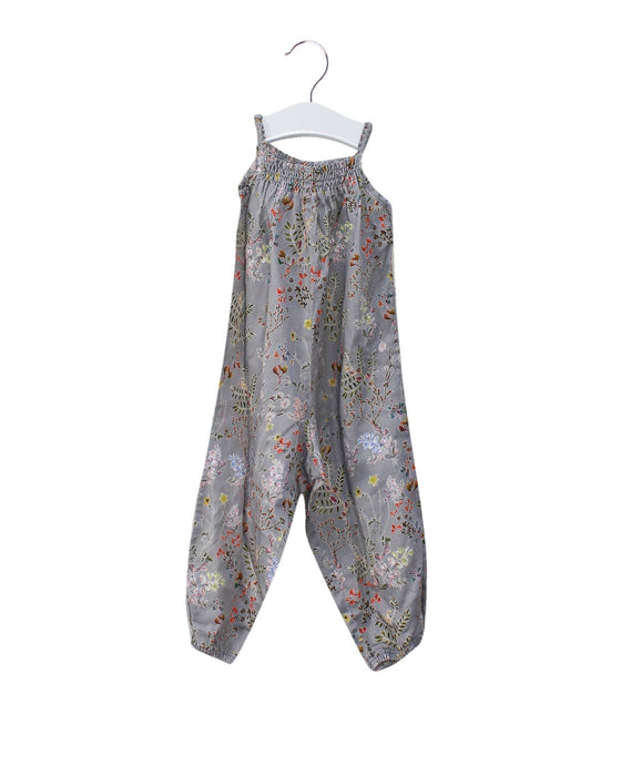 A Grey Sleeveless Jumpsuits from Christina Rohde in size 6-12M for girl. (Front View)