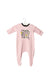 A Pink Long Sleeve Jumpsuits from Karl Lagerfeld in size 0-3M for girl. (Front View)