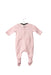 A Pink Long Sleeve Jumpsuits from Karl Lagerfeld in size 0-3M for girl. (Back View)