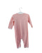 A Pink Long Sleeve Jumpsuits from Petit Bateau in size 6-12M for girl. (Back View)