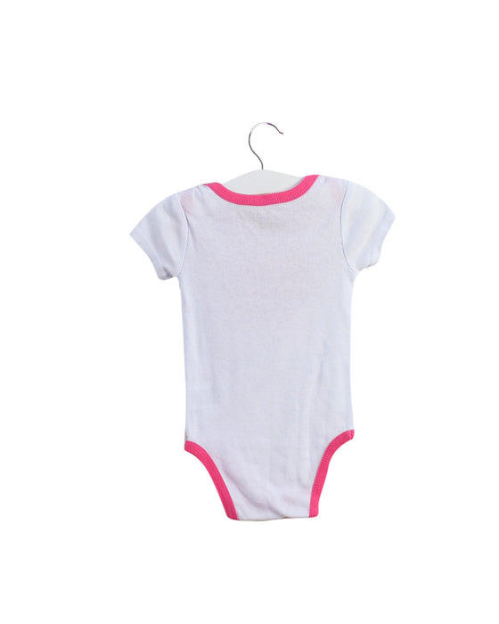 A White Short Sleeve Bodysuits from Calvin Klein in size 3-6M for girl. (Back View)