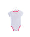 A White Short Sleeve Bodysuits from Calvin Klein in size 3-6M for girl. (Back View)
