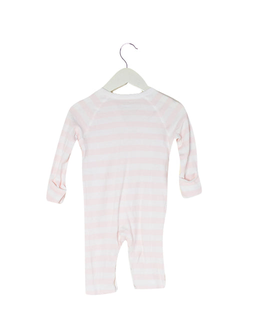 A Pink Long Sleeve Jumpsuits from Ralph Lauren in size 3-6M for girl. (Front View)