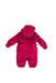 A Pink Long Sleeve Jumpsuits from Tom Tailor in size 0-3M for girl. (Back View)
