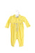 A Yellow Long Sleeve Jumpsuits from Ralph Lauren in size 3-6M for girl. (Front View)