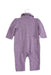 A Purple Long Sleeve Jumpsuits from Ralph Lauren in size 3-6M for girl. (Back View)