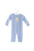 A Blue Long Sleeve Jumpsuits from Chicco in size 3-6M for boy. (Front View)