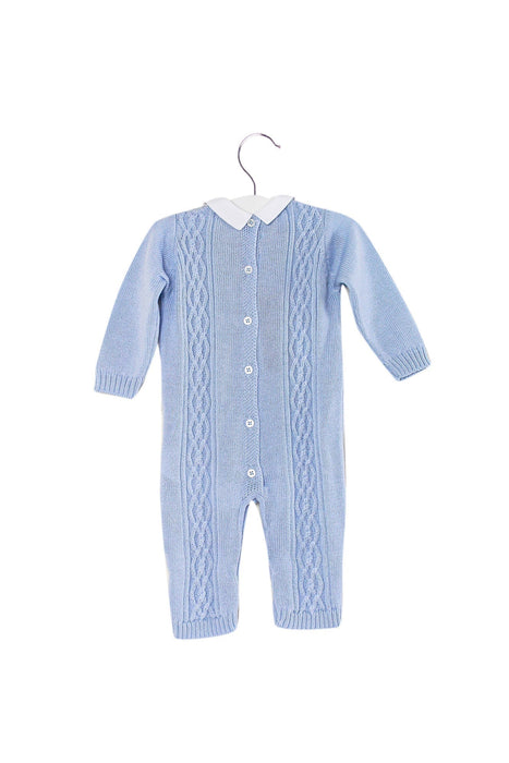 A Blue Long Sleeve Jumpsuits from Chicco in size 3-6M for boy. (Back View)
