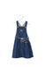 A Blue Overall Dresses from Boss in size 12-18M for girl. (Front View)