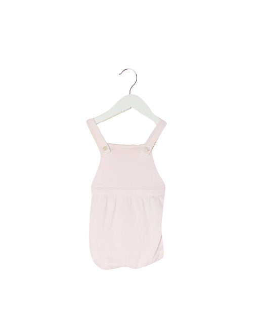 A Pink Sleeveless Rompers from Ralph Lauren in size 6-12M for girl. (Front View)