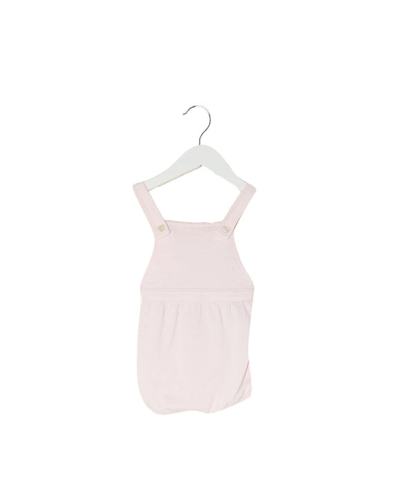 A Pink Sleeveless Rompers from Ralph Lauren in size 6-12M for girl. (Back View)