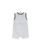 A Navy Sleeveless Rompers from Mayoral in size 3-6M for boy. (Back View)
