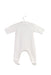 A White Long Sleeve Jumpsuits from Petit Bateau in size 0-3M for neutral. (Back View)