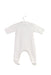 A White Long Sleeve Jumpsuits from Petit Bateau in size 0-3M for neutral. (Back View)