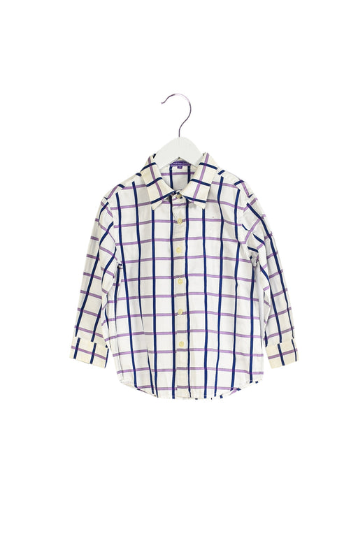 A Purple Shirts from Nicholas & Bears in size 4T for boy. (Front View)