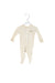 A Brown Long Sleeve Jumpsuits from Natures Purest in size 0-3M for neutral. (Front View)