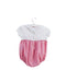 A Pink Short Sleeve Bodysuits from Cyrillus in size 3-6M for girl. (Back View)