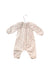 A  Long Sleeve Jumpsuits from Les Enfantines in size 6-12M for girl. (Front View)